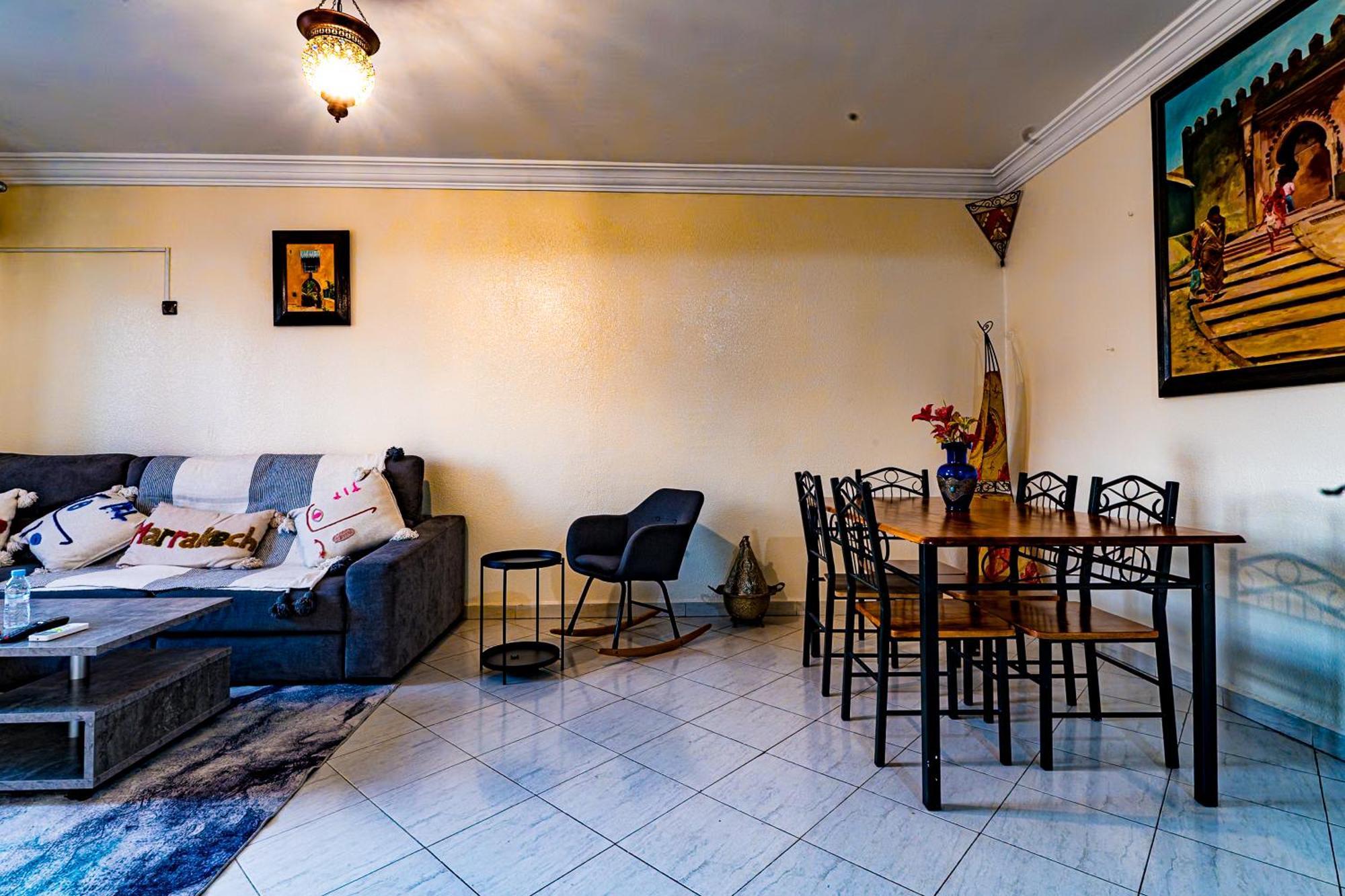 Dar Bouchra, Cozy Appartement, Centre Gueliz Marrakech 마라케시 외부 사진
